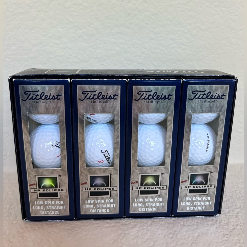 NWT Titleist HP Eclipse Golf Balls, 12 balls
